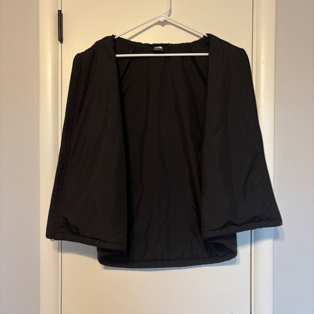 The North Face Women's Tamburello Insulated Full-Zip Puffer Vest XL Black Logo - Picture 4 of 10